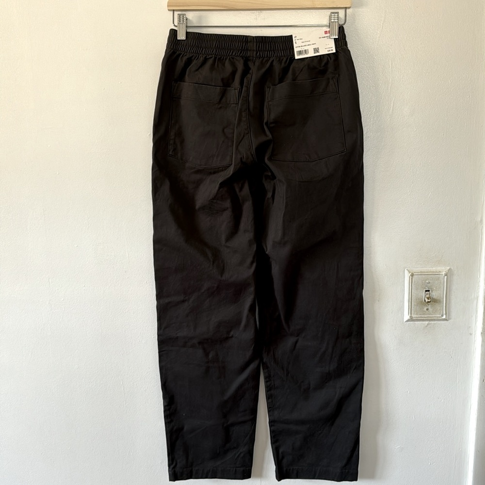 Uniqlo Cotton Relaxed Ankle Pant | Size S - Picture 2 of 2